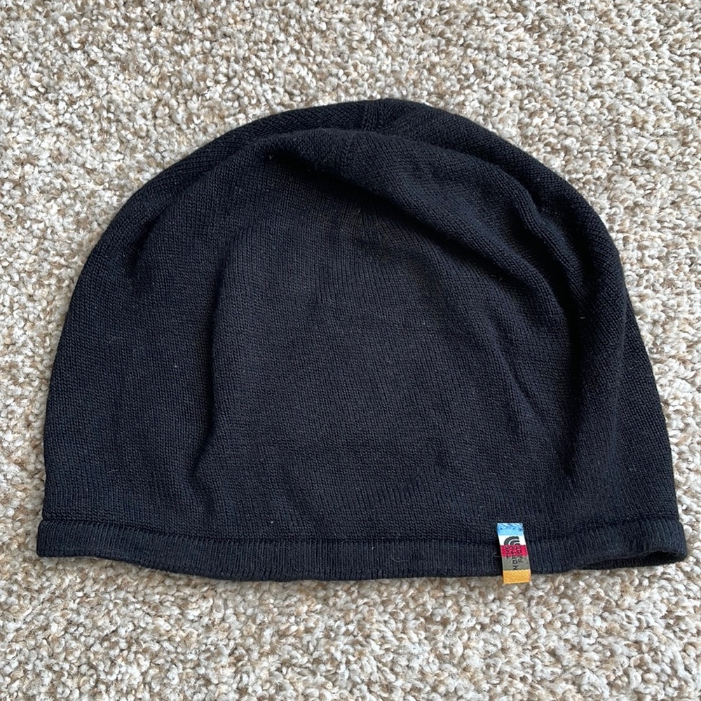 North face hand knit beany hat